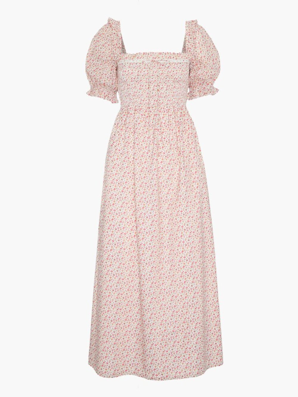 Hill House Home Scarlett Nap Dress - Ivory Geo Ditsy - Size M